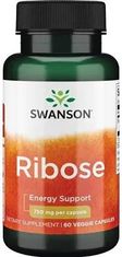 Swanson Swanson ribóza, 750 mg, 100% čistá, 60 kapslí 4222