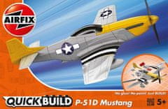 Airfix North American P-51D Mustang, nová forma, Quick Build J6016, 1/46
