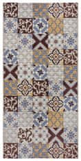 Hanse Home Běhoun Cappuccino 105881 Mosaik Brown Multicolored 75x150