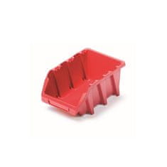 Kistenberg Plastový úložný box BINEER LONG 120x77x60mm, červený