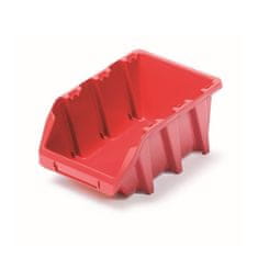Kistenberg Plastový úložný box BINEER LONG 198x118x84mm, červený