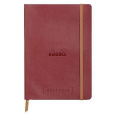 Kraftika Zápisník tečkovaný goalbook a5 (90g/m2,112 listů) červený