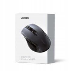 Ugreen Bezdrátová optická myš 2,4Ghz + Bluetooth 5.0 MU006 - 4000DPI, 90855 černá
