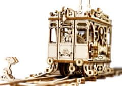 Wooden city 3D puzzle Tramvaj s kolejemi 273 dílů