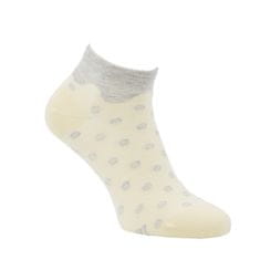 Zdravé Ponožky Zdravé ponožky dámské bavlněné barevné letní sneaker puntíkované ponožky 6402224 4pack, 35-38