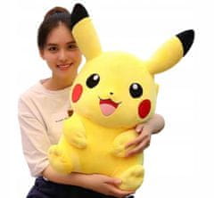 INTEREST Mega Velký Plyšový Pikachu Pokémon - Plyšák Premium 60 cm))