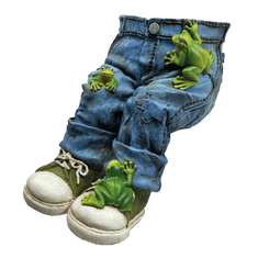 PRODEX Květináč - obal sedící džíny + žabky a boty