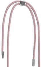 FIXED Pouzdro Pure Neck s růžovou šňůrkou na krk pro Samsung Galaxy S24 FIXPUN-1256-PI