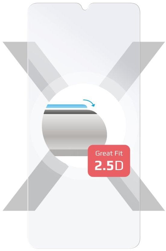 Levně FIXED Ochranné tvrzené sklo pro Samsung Galaxy A25 5G, čiré FIXG-1261