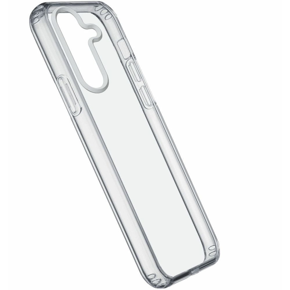 Levně CellularLine Zadní čirý kryt s ochranným rámečkem Clear Duo pro Samsung Galaxy S24 (CLEARDUOGALS24T)