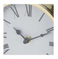 Koopman Nástěnné hodiny na stojanu moderní zlaté 25x19 cm