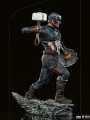 Iron Studios socha - Captain America Art Scale 1/10 -The Infinity Saga 21 cm