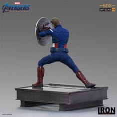 Iron Studios Iron Studios socha Marvel: Avengers Endgame - Captain America 2023, měřítko 1:10, 19 cm
