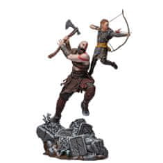Iron Studios Iron Studios socha God of War - Kratos and Atreus, měřítko 1:10 - 34 cm