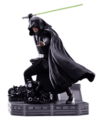 Iron Studios Iron Studios socha The Mandalorian - Luke Skywalker, měřítko 1:10 - 24 cm