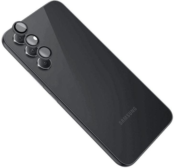 Levně FIXED Ochranná skla čoček fotoaparátů Camera Glass pro Samsung Galaxy A54, černá FIXGC2-1075-BK