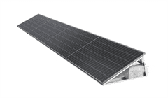sapro FVE konstrukce na rovnou střechu CORAB PB-092.2 pro 4 FV panely, 25st. horizontální