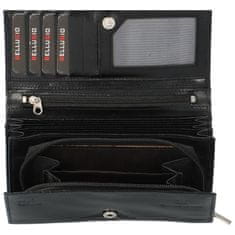 Bellugio Trendy velká dámská peněženka Bellugio Loprina, černá