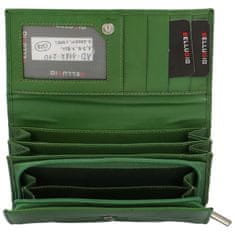 Bellugio Dámská kožená peněženka Bellugio Utaraxa, tmavě zelená