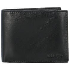 Bellugio Stylová pánská peněženka Bellugio Kaled, černá