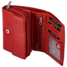 Bellugio Trendy malá dámská peněženka Bellugio Ingwent, červená