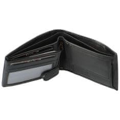 Bellugio Stylová pánská peněženka Bellugio Kaled, černá