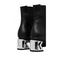 Karl Lagerfeld Botičky černé 37 EU K-blok Ankle
