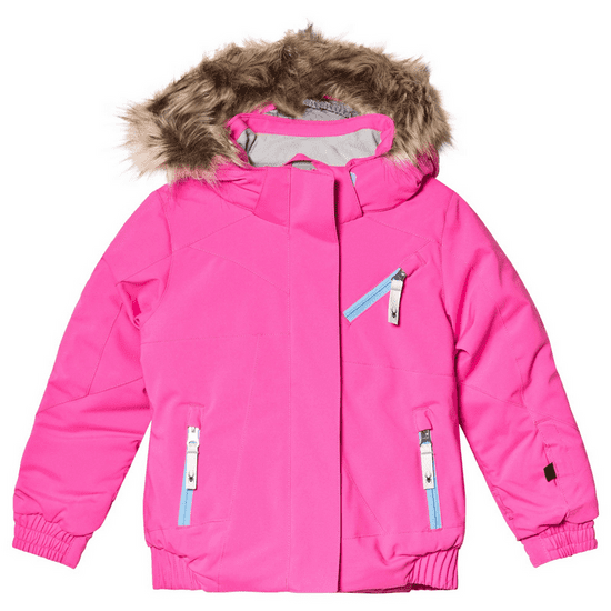 Spyder Spyder dívčí, zimní, lyžařská bunda Lola růžová