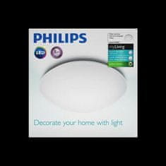Philips LED Stropní svítidlo Philips Suede 31801/31/EO bílé 2700K 28cm