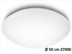 Philips LED Stropní svítidlo Philips Suede 31803/31/EO bílé 2700K 50cm