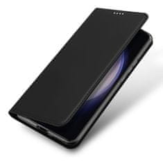 Dux Ducis Skin Pro knížkové pouzdro na Samsung Galaxy S24, černé