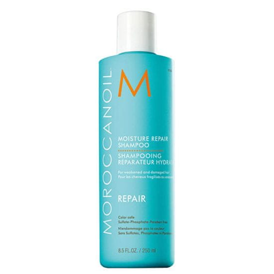 Moroccanoil Regenerační šampon s obsahem arganového oleje na slabé a poškozené vlasy (Moisture Repair Shampoo)