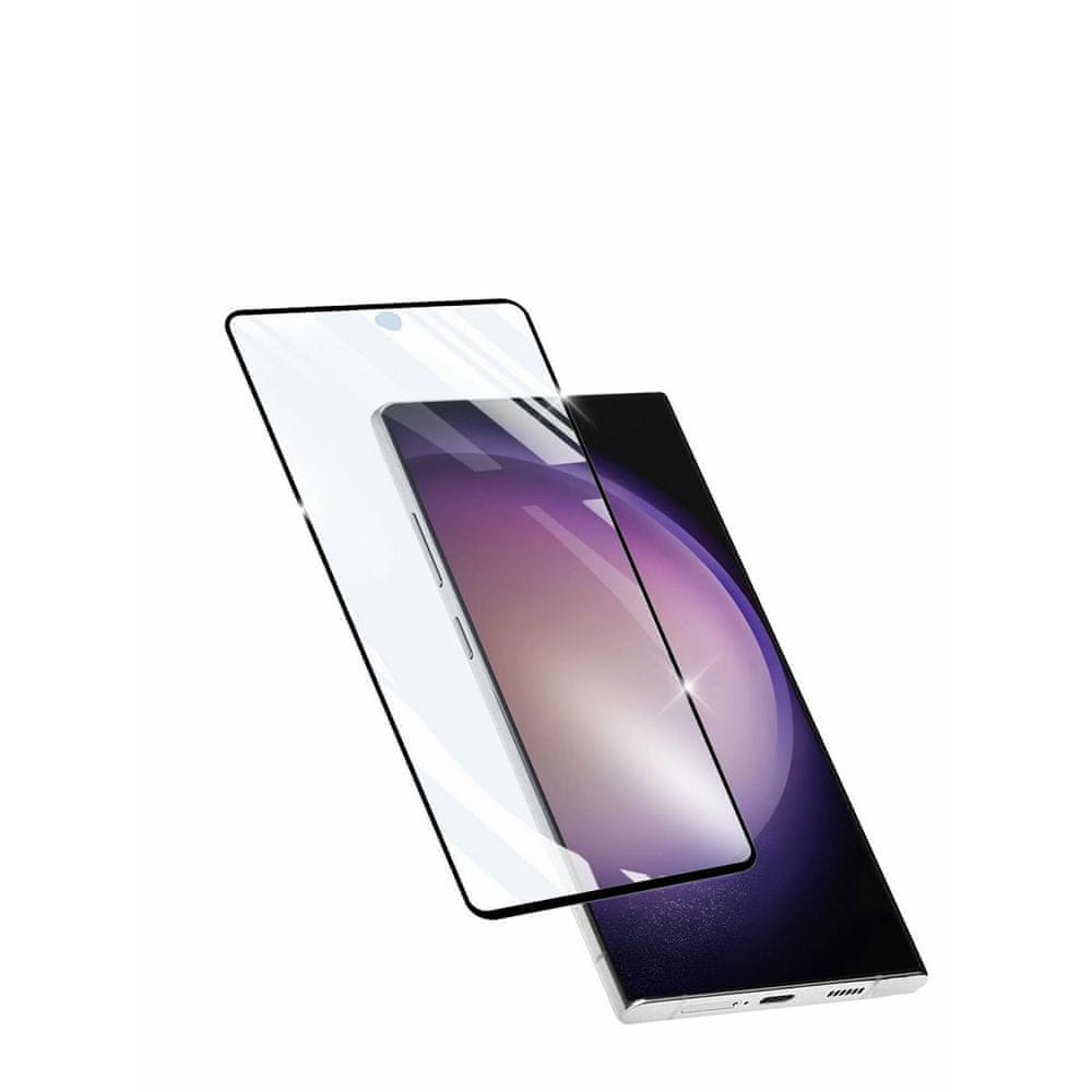 CellularLine ochranné tvrzené sklo pro celý displej Capsule pro Samsung Galaxy S24 Ultra