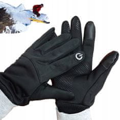 TopKing Voděodolné sportovní rukavice černé L/XL
