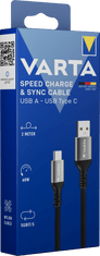 Varta Speed Charge & Sync kabel USB A na USB typu C Box (57935101111)