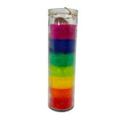 Arôme Vonná svíčka Čakra, 7 barev, univerzální síla