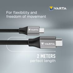 Varta Speed Charge & Sync kabel USB C na USB C Box (57936101111)