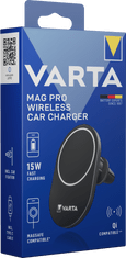 Varta držák a nabíječka do auta Mag Pro Wireless Car Charger Box (57902101111)