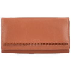 Bellugio Trendy velká dámská peněženka Bellugio Loprina, oranžová