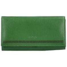 Bellugio Trendy velká dámská peněženka Bellugio Loprina, zelená