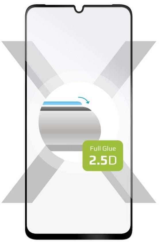Levně FIXED Ochranné tvrzené sklo pro Samsung Galaxy A15/A15 5G, lepení přes celý displej, černé FIXGFA-1259-BK