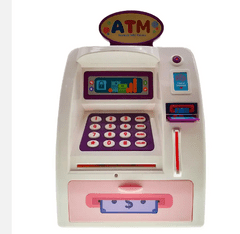 Leventi Dětský bankomat - BABY ATM - barva růžová