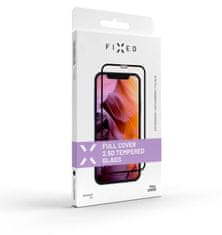 FIXED Ochranné tvrzené sklo pro Samsung Galaxy A25 5G, lepení přes celý displej, černé FIXGFA-1261-BK