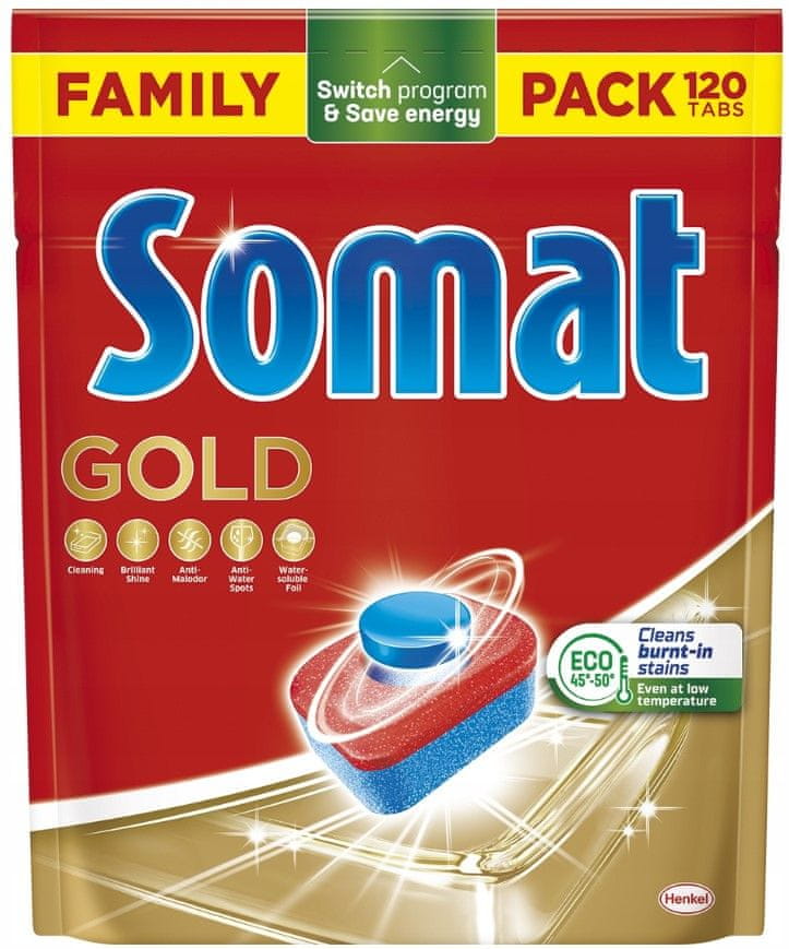 Levně Somat Gold tablety do myčky nádobí 120 ks
