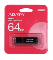 Adata Flash disk UV150 64GB černo-červený 115504