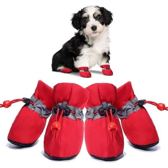 HARLEY® Voděodolná obuv pro domácí mazlíčky (4ks) | PAWSIES