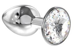 Lola Games Zvětšený anální kolík Diamond Clear Sparkle XL