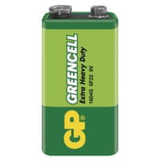 GP Baterie Greencell 9V, 1 ks