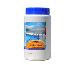 PWS Chlor šok - organický granulát 1 kg