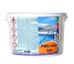 PWS Chlor šok - organický granulát 5 kg